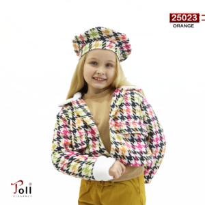 stylish-comfort-checkered-lined-jacket-for-girls